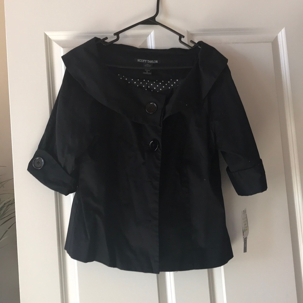 Black blazer - never worn - with tags